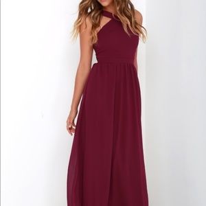 Lulus Air of Romance Maxi Dress